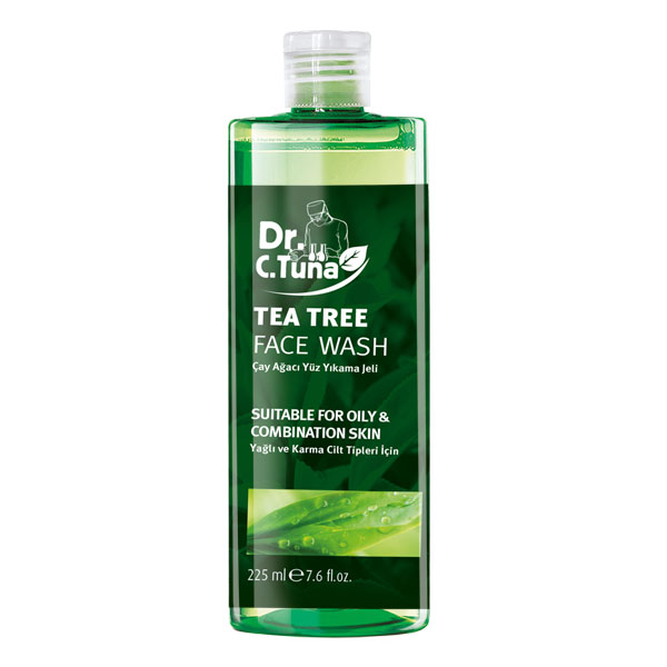 شوینده صورت Dr. C. Tuna مدل Tea Tree - 225 میل